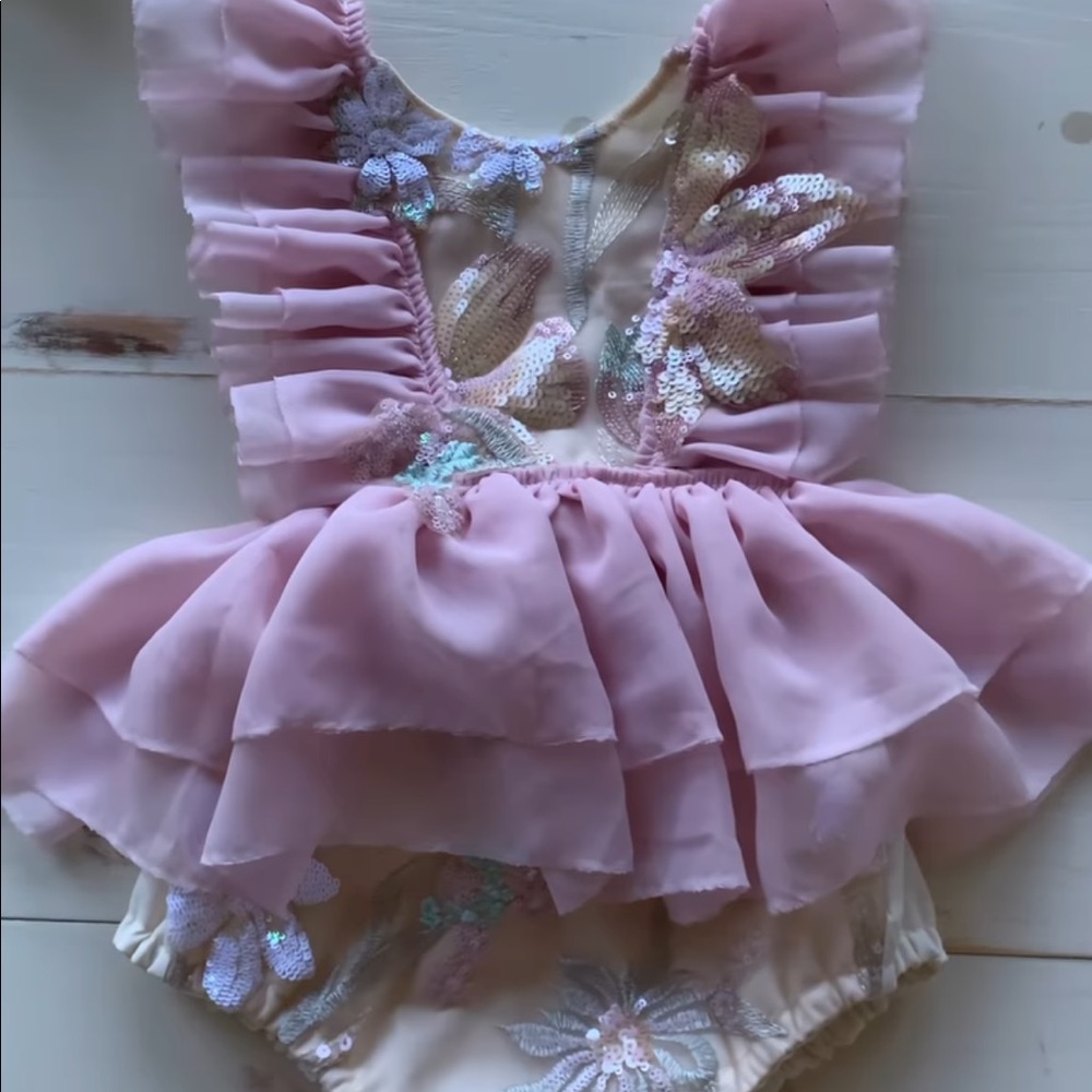 Baby girl romper/dress